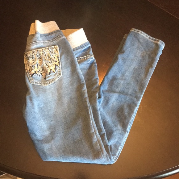 Justice jeggings and shirt bundle (2 pieces) Girls size 12 - Picture 5 of 8